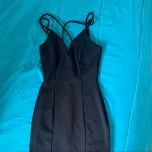 Windsor black tight short dress